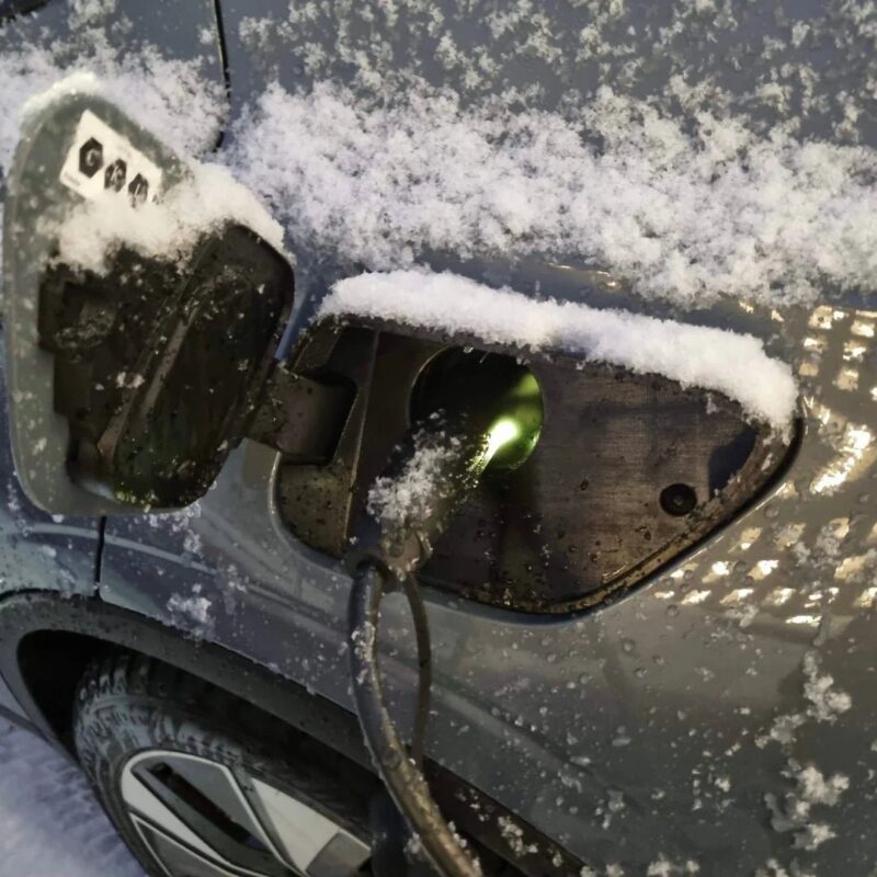 Susima EV Charging Port Snow Cover – Fits Polestar 2
