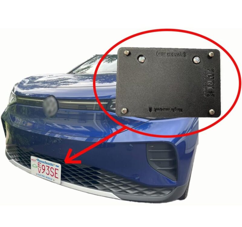 Susima No-Drill License Plate Mounting Kit for VW ID.4 (2021–2025 Models)
