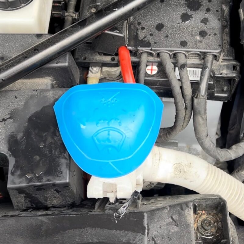 Susima Washer Fluid Reservoir Cap with Built-In Funnel